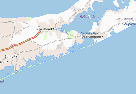 East Quogue Map
