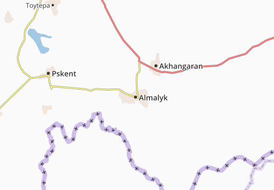 Olmaliq Map