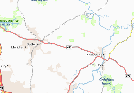 Fenelton Map