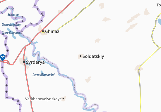 Mapa Soldatskiy