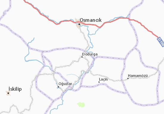 Dodurga Map