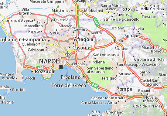 Karte Stadtplan Caravita