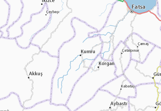 Mapa Kumru