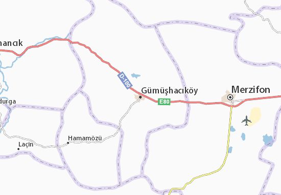 Gümüşhacıköy Map