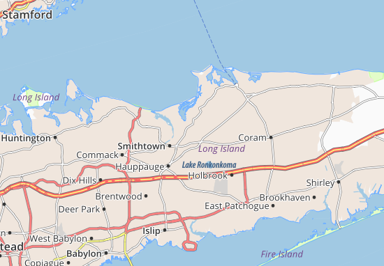 Karte Stadtplan Saint James