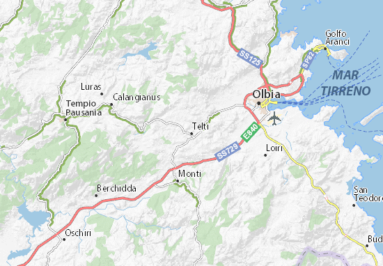 Telti Map