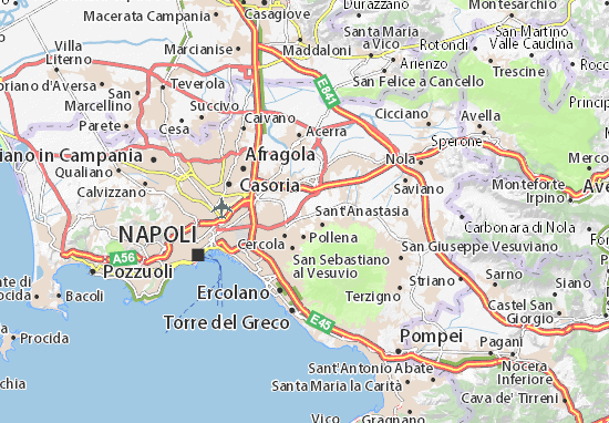 Karte Stadtplan Romani