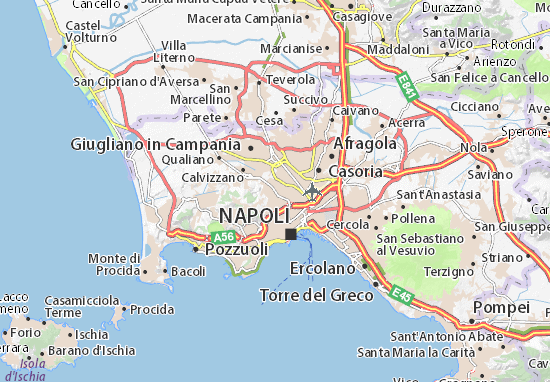 Karte Stadtplan Marianella