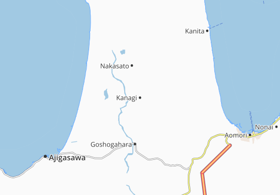Kaart Plattegrond Kanagi
