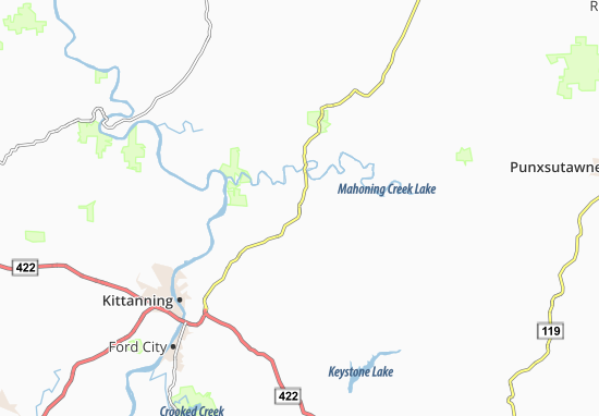 Mapa Goheenville