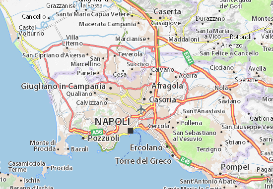 Karte Stadtplan Arzano