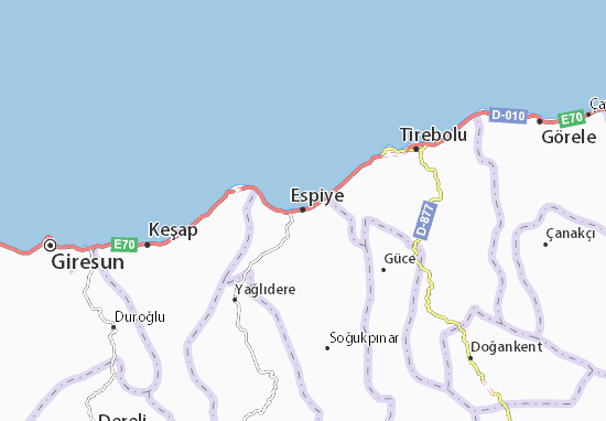 Espiye Map