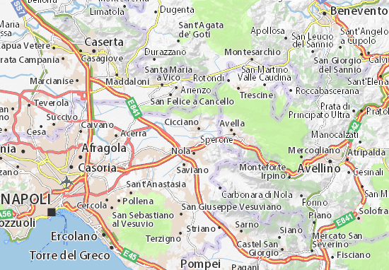 Kaart Plattegrond Camposano