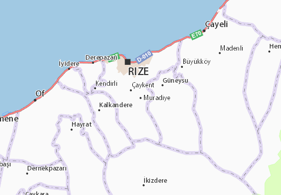 Muradiye Map
