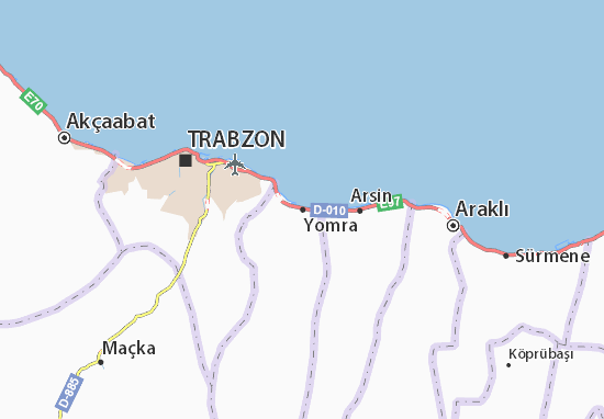 Yomra Map