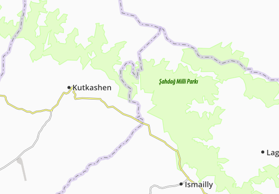 Kaart Plattegrond Kaladzhyk