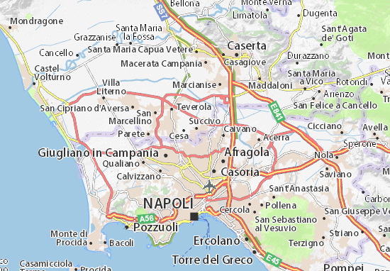 Karte Stadtplan Sant&#x27;Arpino
