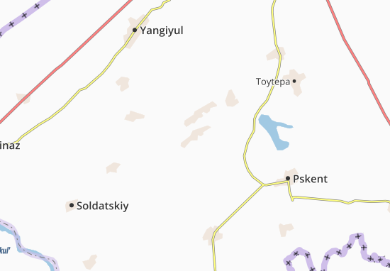 Kaart Plattegrond Alimkent