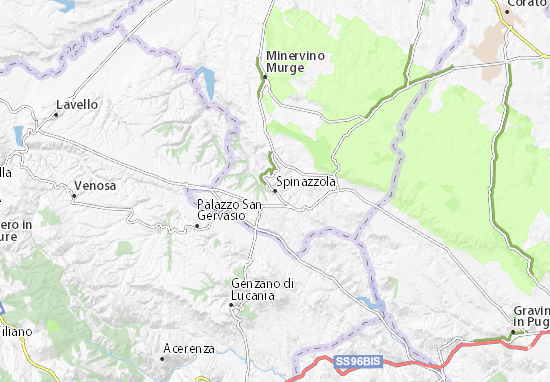Karte Stadtplan Spinazzola