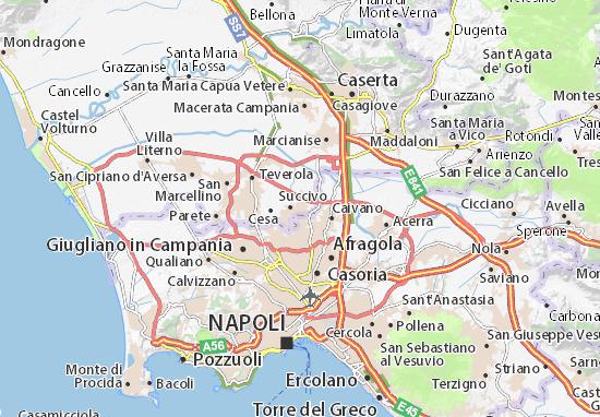 Mapa Orta di Atella