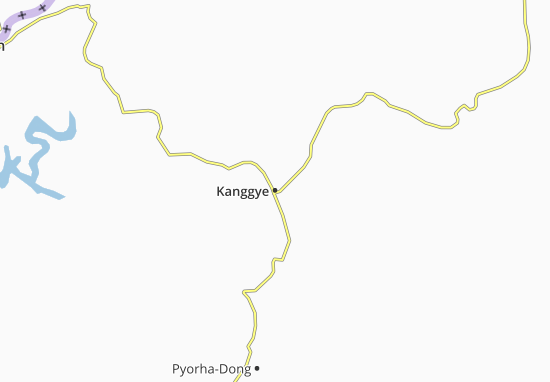 Mapa Kanggye
