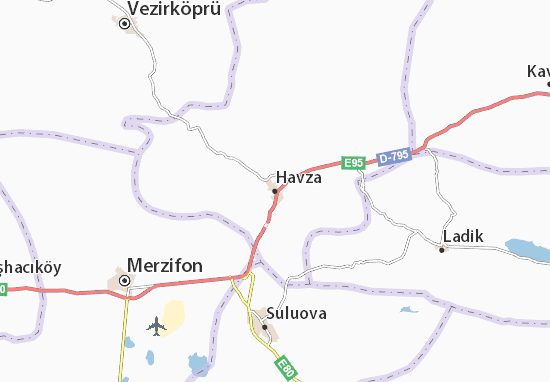 Mapa Havza