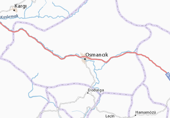 Kaart Plattegrond Osmancık