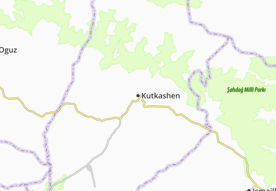 Mapa Kutkashen