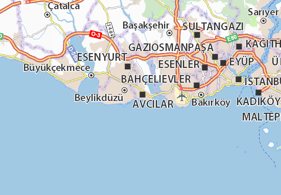 Karte Stadtplan Ambarlı