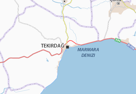 Karte Stadtplan Süleymanpaşa