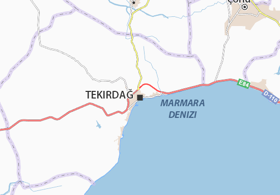 Karte Stadtplan Tekirdağ