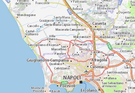 Mapa San Marcellino