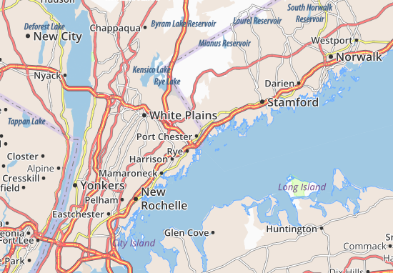 Port Chester Map