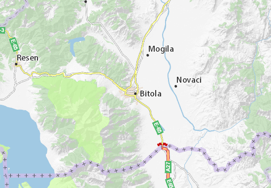 Bitola Map