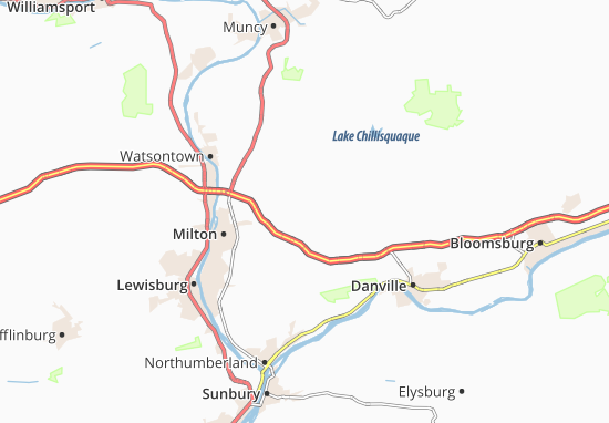 Karte Stadtplan Limestoneville