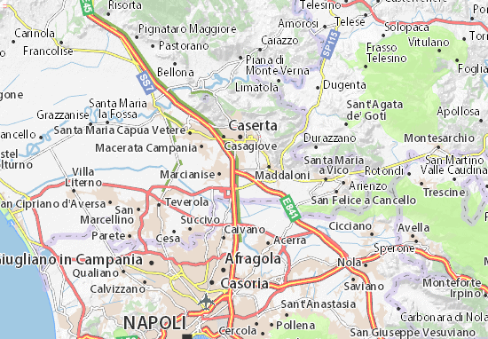 San Marco Evangelista Map