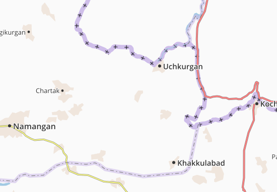 Mapa Chek-kayka