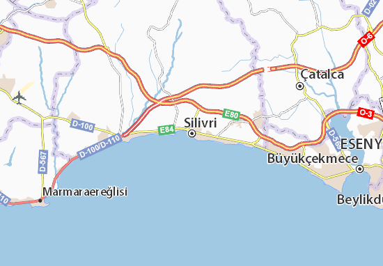 Silivri Map