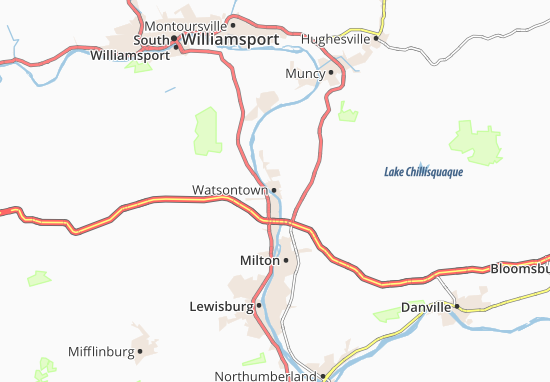 Watsontown Map