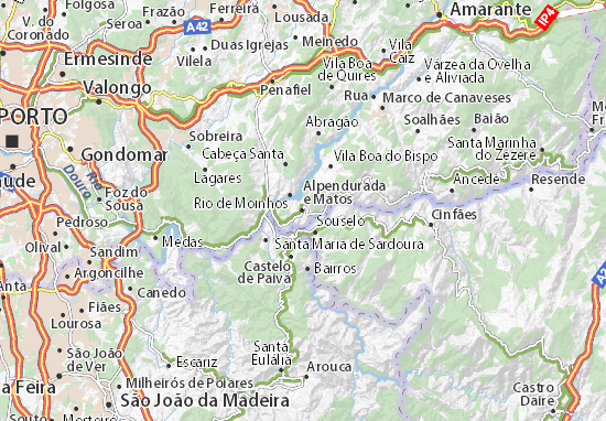 Mapas-Planos Vila de Alpendorada