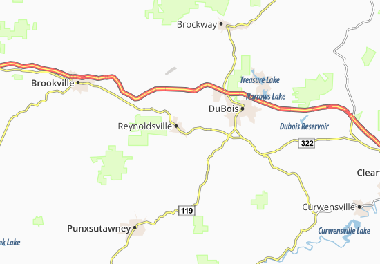 Mapa Prescottville
