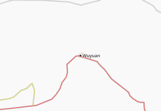 Karte Stadtplan Wuyuan