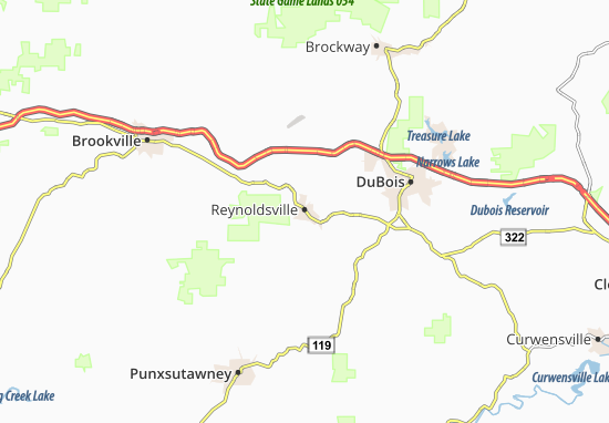 Reynoldsville Map