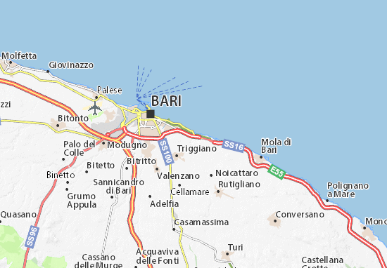 San Giorgio Map