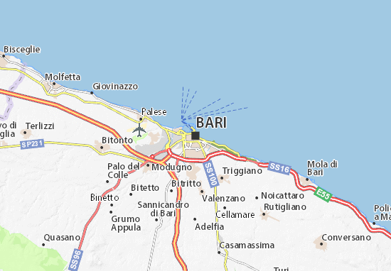 Bari Map