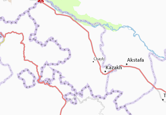 Karte Stadtplan Dash-salakhly