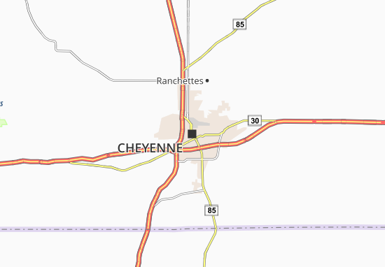Carte-Plan Cheyenne