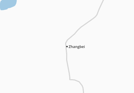 Mapa Zhangbei
