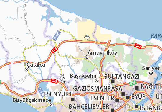 Karte Stadtplan Taşoluk
