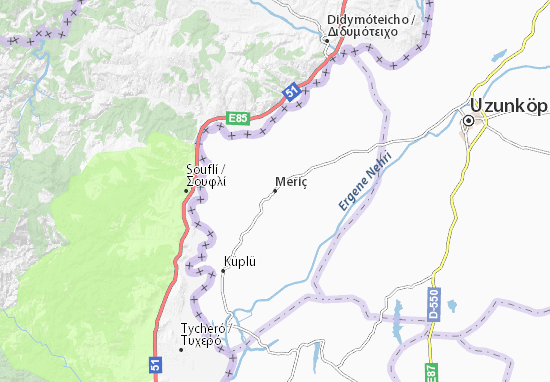 Meriç Map